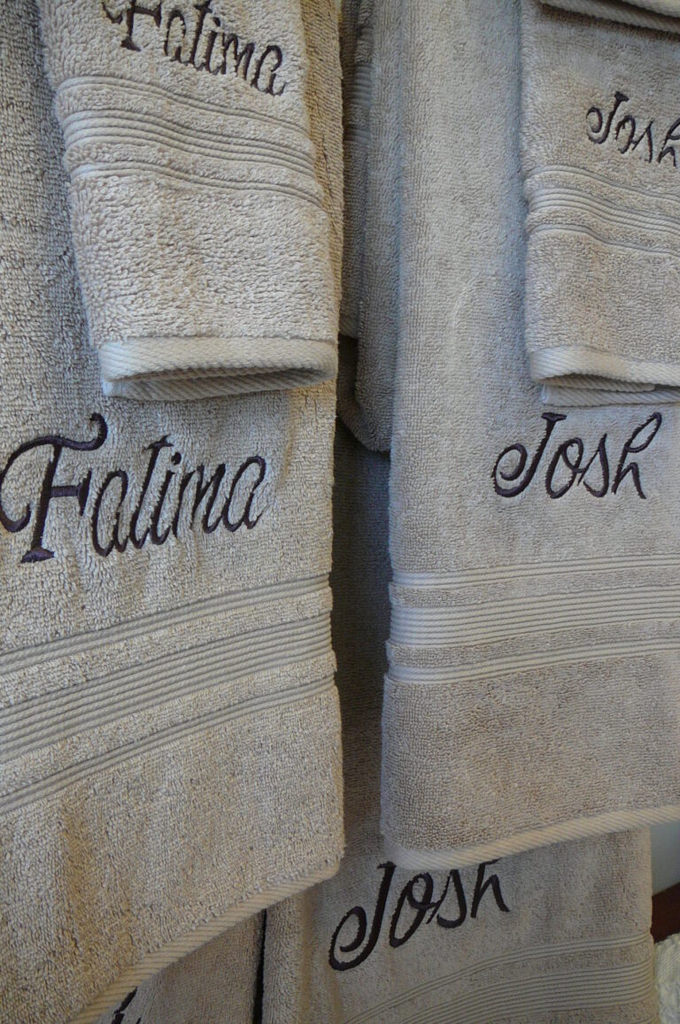 Josh & Fatima Monogram Towels 694 KB